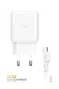 QCT30 TYPE-C (QC 3.0) 18W HIZLI ŞARJ SETİ - Görsel 2