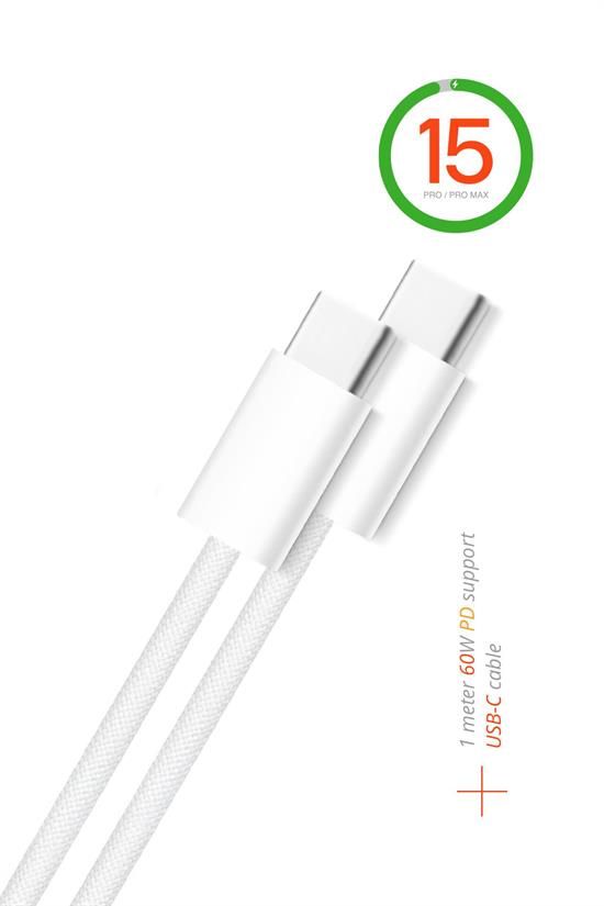RXS27 IPHONE USB C-C PD20W ŞARJ SETİ - Görsel 3
