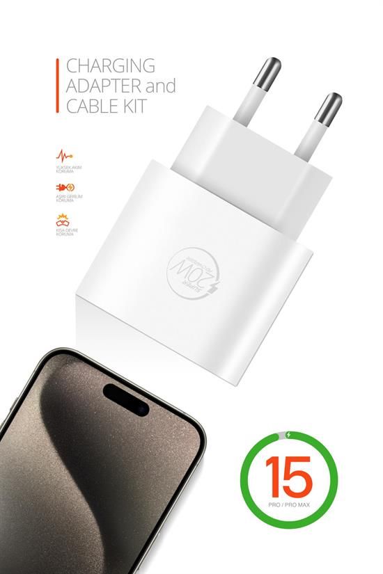 RXS27 IPHONE USB C-C PD20W ŞARJ SETİ - Görsel 4