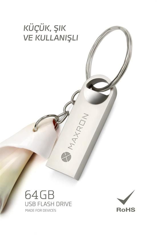 64 GB METAL USB FLASH BELLEK - Ek Görsel