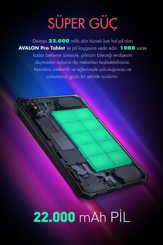 VORCOM AVALON 10.36 İNÇ TABLET PC - Ek Görsel