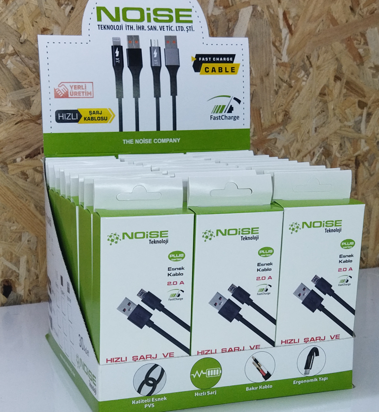 SM100 100cm Micro usb şarj kablosu image