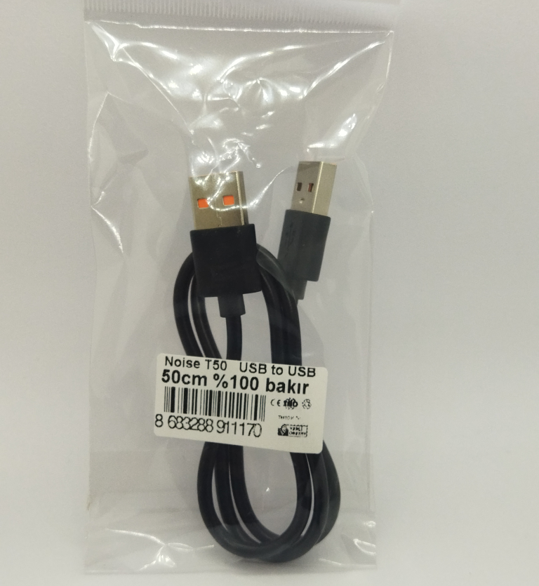 50CM USB to USB Güç ve Data image