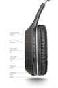Powerway Justone Kulak Üstü Bluetooth Kulaklık Micro SD & AUX Girişli - Görsel 3