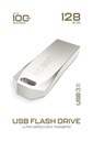 Powerway Premium 128GB USB 3.1 Metal Gövde Ultra Hızlı Flash Bellek Data Traveler - Görsel 3