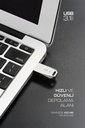 Powerway Premium 128GB USB 3.1 Metal Gövde Ultra Hızlı Flash Bellek Data Traveler - Görsel 5