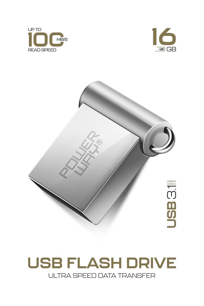 Premium 16 GB Mini USB 3.1 Metal Gövde Ultra Hızlı Flash Bellek Data Traveler - Görsel 2