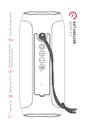 Powerway WRX01 SD Kart AUX USB Girişli Kablosuz FM Radyo Bluetooh Hoparlör - Görsel 2