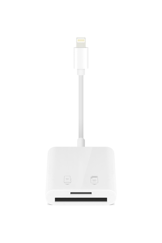Powerway AC07 Lightning to SD Kart Okuyucu Adaptör MicroSD Hafıza Kart Okuyucu Adaptör - Görsel 2