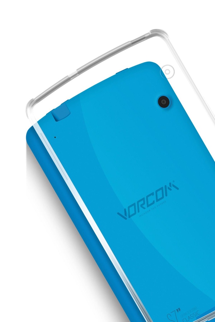 Vorcom S7 Tablet Uyumlu Şeffaf Kılıf Tablet Koruyucu - Görsel 2