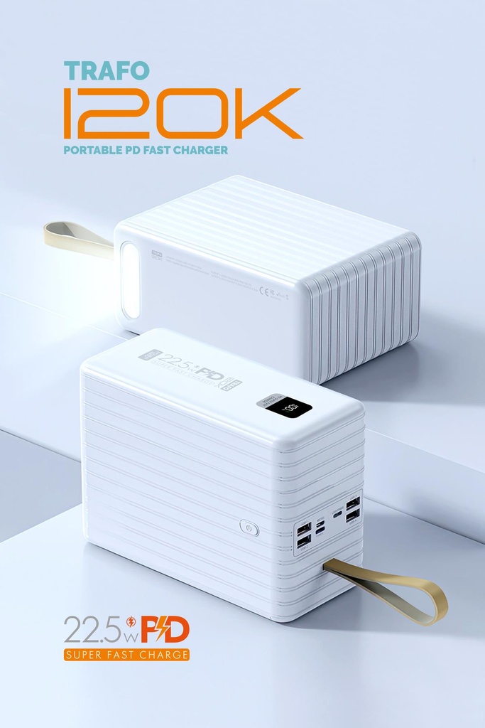 POWERWAY TRAFO120 120000 AMP PD 22.5W (SİYAH) - Görsel 2