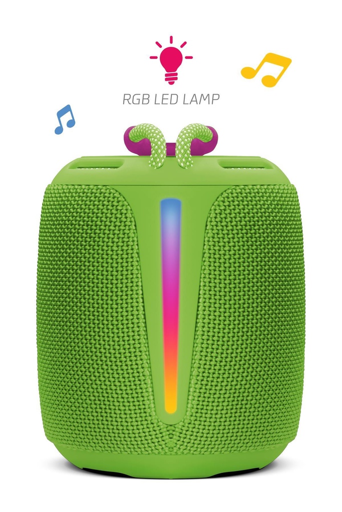 Powerway Bold Taşınabilir Ses Bombası Kablosuz Bluetooth Hoparlör Speaker Yüksek Sesli TWS - Görsel 3