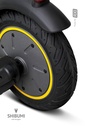 Shibumi Kick Elektrikli Scooter 800 Watt 40 Km Amortisörlü Güçlü Tork Garantili Lityum Pil - Görsel 5
