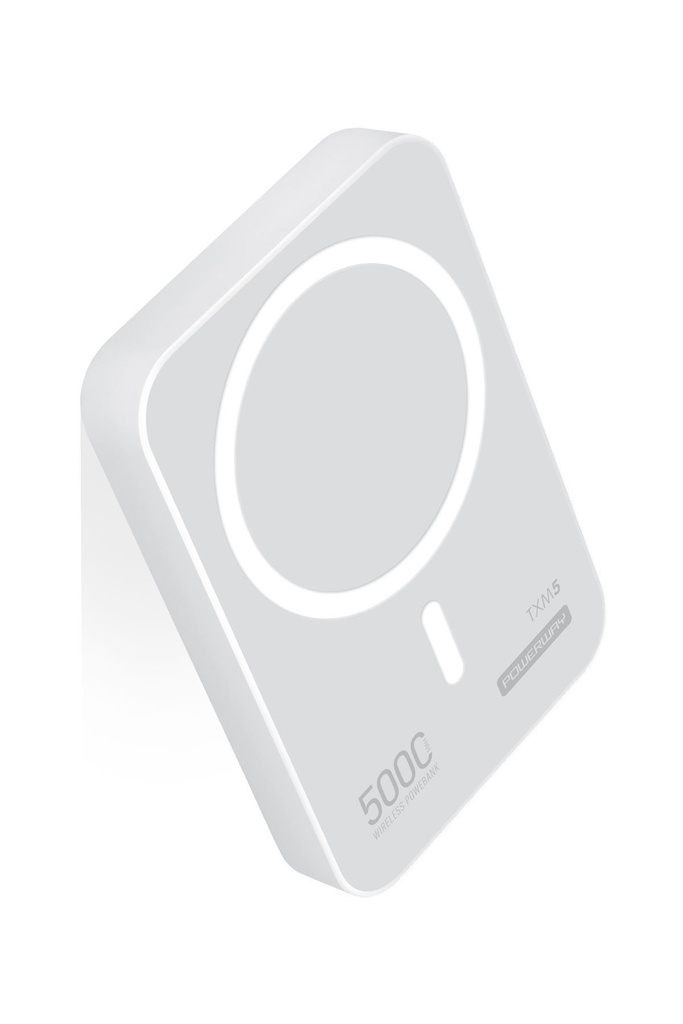 Powerway 5.000 MAH PD 15W Magsafe Kablosuz Wireless Taşınabilir Şarj Cihazı Powerbank TXM5 - Görsel 3