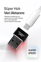 Powerway USB to Type-C 3.1 (YÜKSEK HIZLI) Veri Aktarımı Otg Çevirici Dönüştürücü Adaptör - Görsel 3