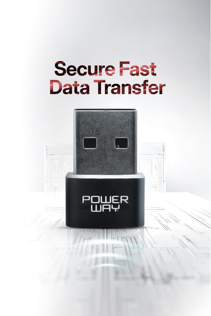 Powerway USB to Type-C 3.1 (YÜKSEK HIZLI) Veri Aktarımı Otg Çevirici Dönüştürücü Adaptör - Görsel 4