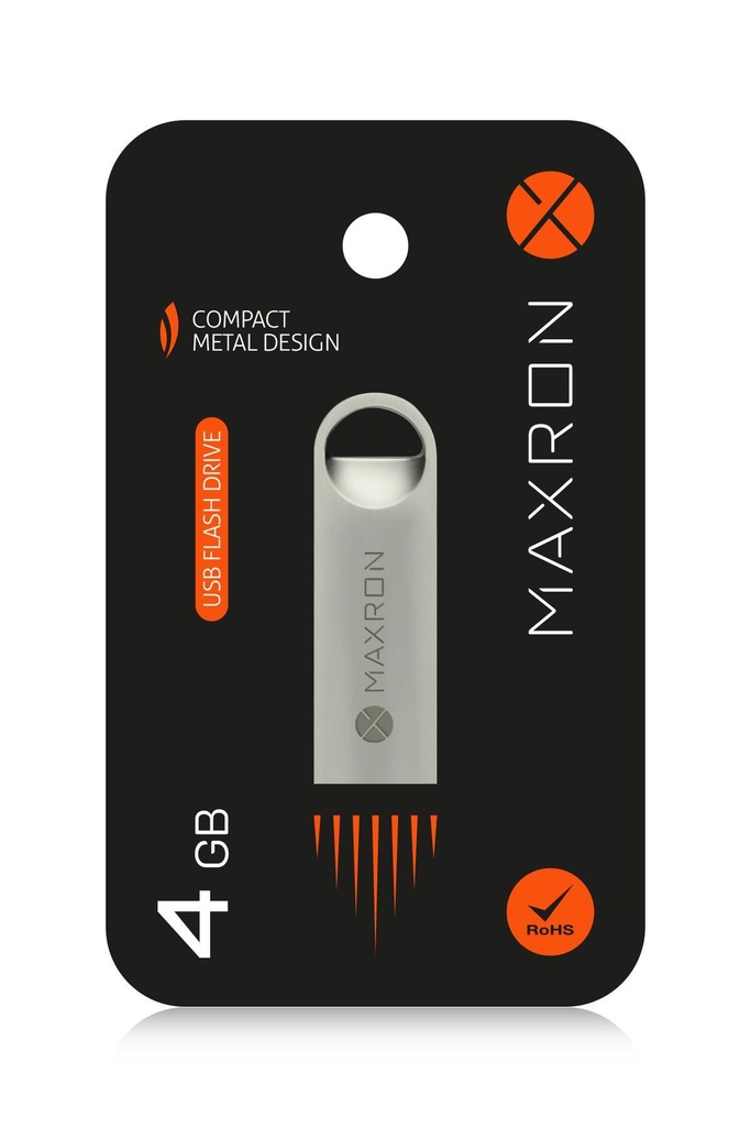 4 GB Flash Bellek Metal Gövde Ömür Boyu Garantili Güvenli Usb Bellek Data Traveler - Görsel 4