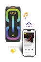 Maxron MXTune 16W Bluetooth Hoparlör LED Işıklı Ses Sistemi Parti Speaker Karaoke Özellikli - Görsel 4