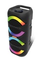 Maxron MXBass 16W Bluetooth Hoparlör LED Işıklı Ses Sistemi Parti Speaker Karaoke Özellikli - Görsel 2