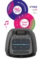 WOOFER 140W Hoparlör Gitar Saz Girişli Karaoke Parti Ses Sistemi Dijital Ekran +Bass - Görsel 3