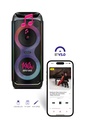 WOOFER 140W Hoparlör Gitar Saz Girişli Karaoke Parti Ses Sistemi Dijital Ekran +Bass - Görsel 4