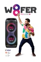 WOOFER 140W Hoparlör Gitar Saz Girişli Karaoke Parti Ses Sistemi Dijital Ekran +Bass - Görsel 6