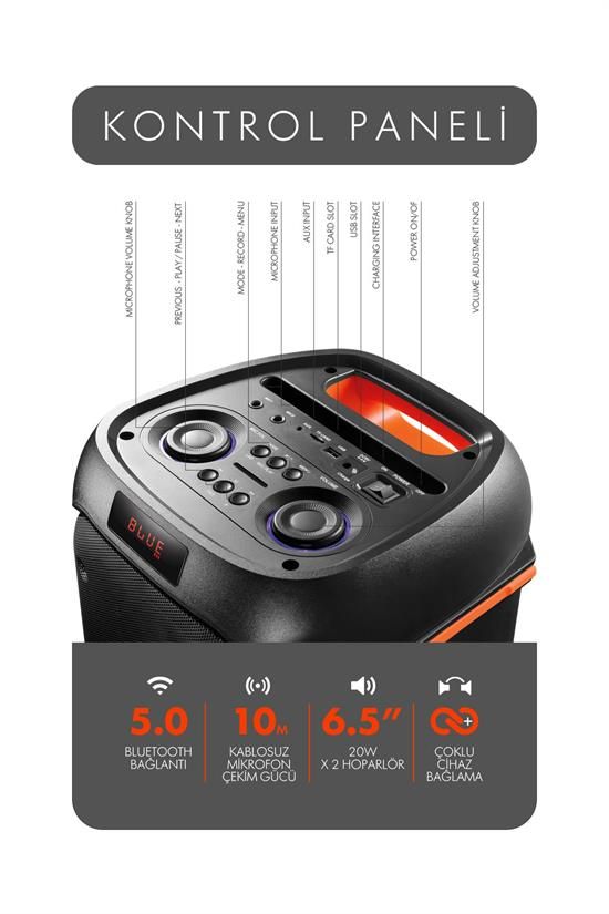 DUO BLUETOOTH SPEAKER - Görsel 3