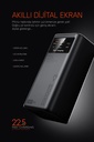 Powerway 50.000 MAH PD 22.5W Hızlı Şarj Dahili Kablolu Kamp Taşınabilir Güç Kaynağı PD50 Powerbank - Görsel 6