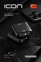 10.000 mAh PD 22.5 W Hızlı Şarj Gerçek 10.000 mAh Garantili Led Fener Dijital ICon Powerbank - Görsel 6