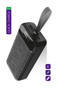 Powerway QC30 30.000 MAH PD 22.5W Hızlı Şarj LED Işıklı Powerbank - SİYAH Görsel 2