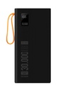 Powerway QC30S 30.000 MAH PD 22.5W Dahili Kablolu Hızlı Şarj LED Işıklı Powerbank - SİYAH Görsel 4