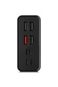 Powerway QC30S 30.000 MAH PD 22.5W Dahili Kablolu Hızlı Şarj LED Işıklı Powerbank - SİYAH Görsel 6