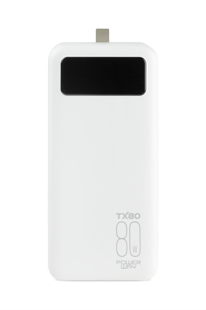 POWERWAY TX80 80000 AMP DG GÖSTERGELİ (SİYAH) - BEYAZ Görsel 2