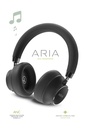 Powerway Aria Kulak Üstü Bluetooth Kulaklık Kablosuz Ayarlanabilir Aktif Gürültü Önleyici - SİYAH Görsel 2