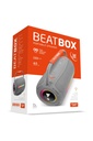 Powerway BeatBox Gri Led Işıklı Dayanıklı Ses Bombası Usb Sd Aux FM Radyo Bluetooh Hoparlör - GRİ Görsel 5