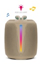 Powerway Bold Taşınabilir Ses Bombası Kablosuz Bluetooth Hoparlör Speaker Yüksek Sesli TWS - HAKİ YEŞİL Görsel 3