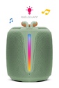Powerway Bold Taşınabilir Ses Bombası Kablosuz Bluetooth Hoparlör Speaker Yüksek Sesli TWS - HAKİ Görsel 3
