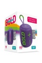 Powerway Bold Taşınabilir Ses Bombası Kablosuz Bluetooth Hoparlör Speaker Yüksek Sesli TWS - MOR Görsel 4