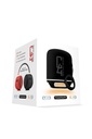 Powerway C4 Bluetooth Hoparlör Sese Duyarlı LED Işık - SİYAH Görsel 5