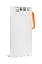 Powerway QC10 10.000 MAH PD 22.5W Dahili Kablolu Hızlı Şarj LED Işıklı Powerbank - BEYAZ Görsel 2