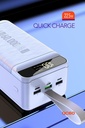 POWERWAY QC60 60000 AMPER PD 22.5W (SİYAH) - BEYAZ Görsel 3