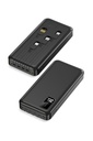 Powerway TX209 20.000 MAH Dijital Göstergeli Ekstra Kablolu Dahili Stand Powerbank - SİYAH Görsel 3