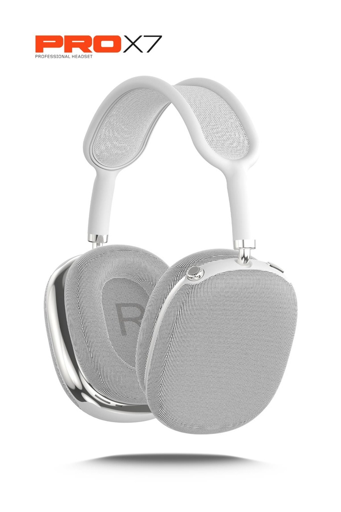 Prox7 Kulak Üstü Bluetooth Kulaklık BTV 5.3 250 mAh 10 Saat Çalışma 180 Saat Bekleme Süresi - BEYAZ Görsel 2