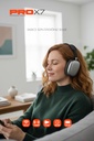 Prox7 Kulak Üstü Bluetooth Kulaklık BTV 5.3 250 mAh 10 Saat Çalışma 180 Saat Bekleme Süresi - BEYAZ Görsel 5