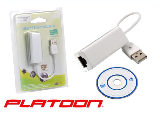 [33580] Platoon PL-5665 USB to RJ45 USB Ethernet Kartı