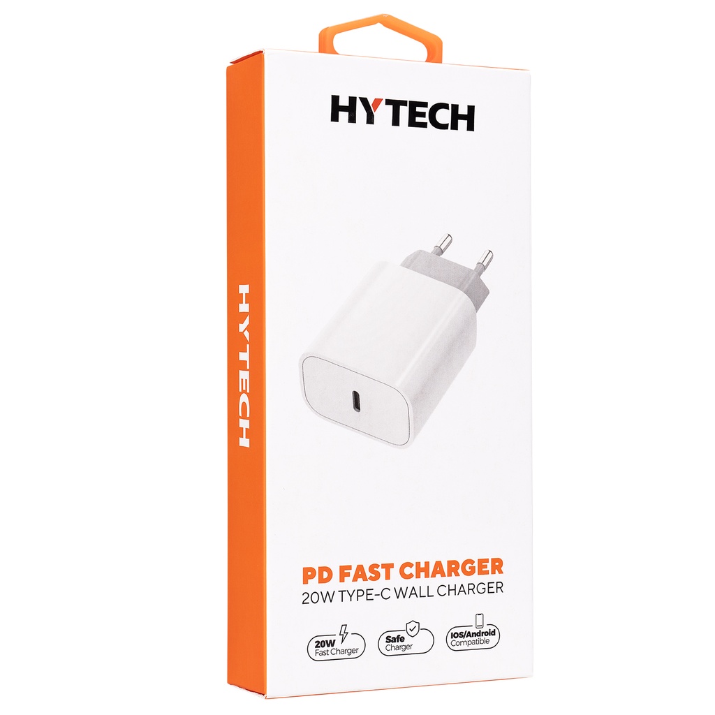 [36960] Hytech HY-XE40 20W PD3.0/Quick Charge QC4.0 Type USB-C Hızlı Ev Şarj Adaptörü