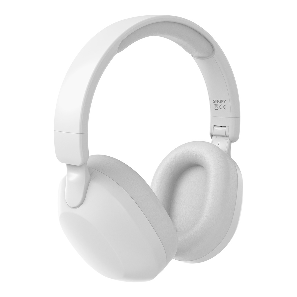[40953] Snopy SN-BT37 Chord Beyaz TF Kart Özellikli Bluetooth Kulaklık (SİYAH)