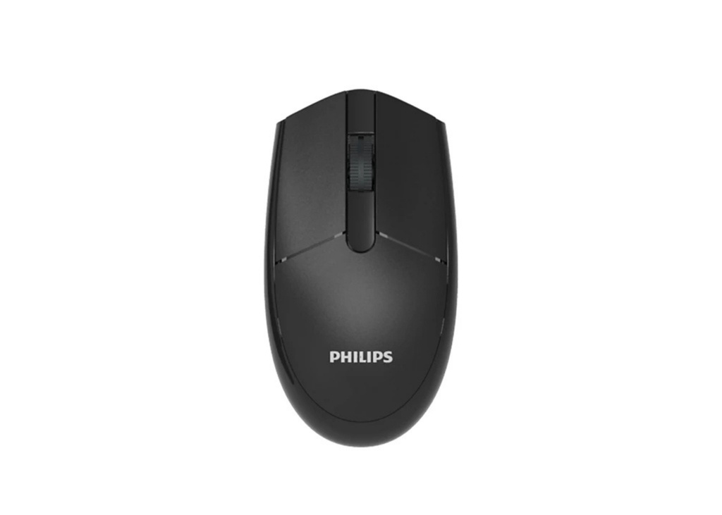 [40855] Philips SPK7337B Kablosuz 1200DPI Sessiz Optik Mouse Siyah