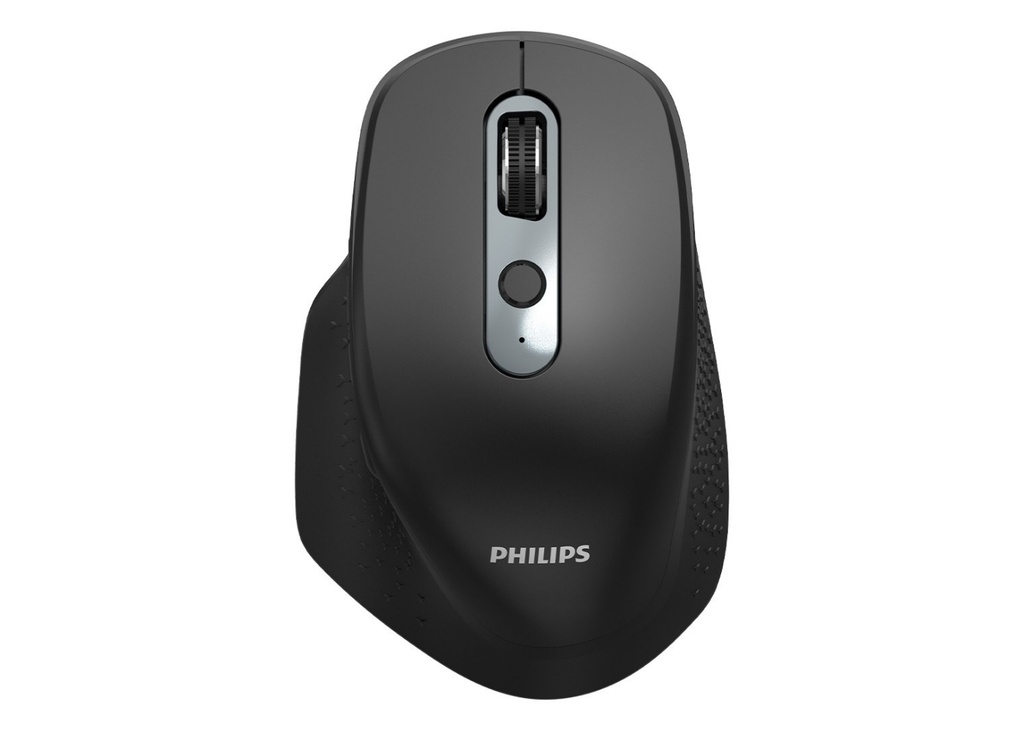 [40857] Philips SPK7818B Dual Mod 2.4 GHz + 2 Kanallı Bluetooth 3200DPI Ergonomik Sessiz Optik Mouse Siyah