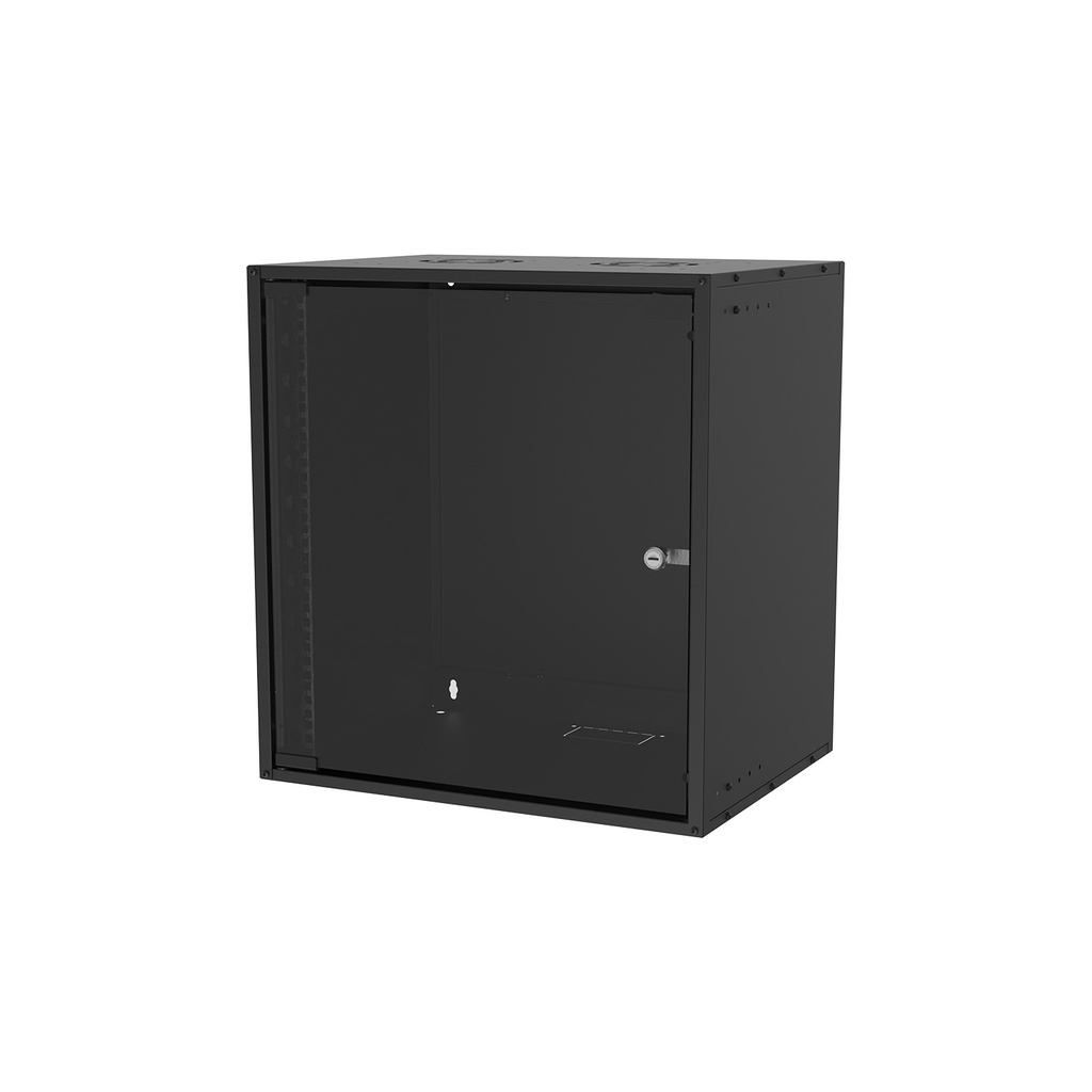 [40871] S-link SL-U12 Yeni Nesil 12U Soho Rack Kabin W 530mm D 400mm Siyah